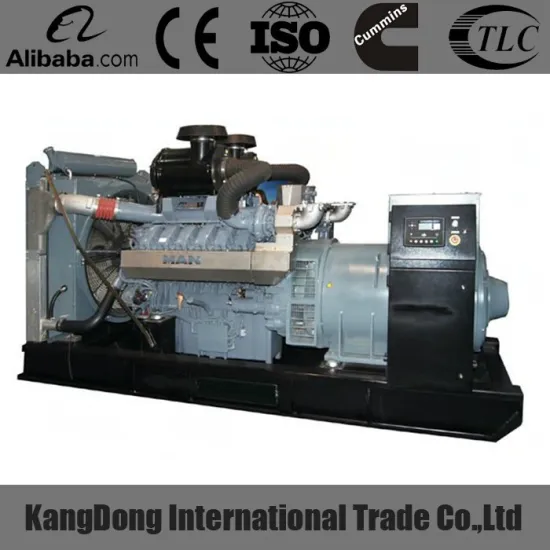 600KW MAN diesel genset alibaba best sellers