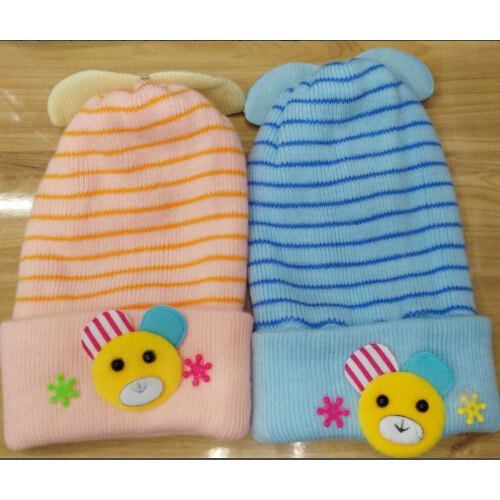 Wholesale Knit Cap Embroidery Baby Hat