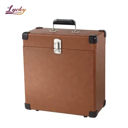 Waterproof PU Record Case: High-End Vinyl Record Collection Box