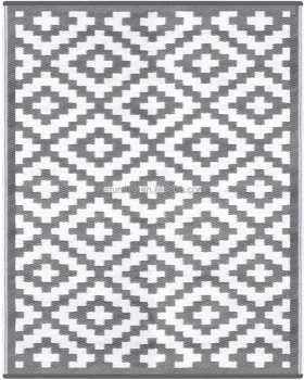 Waterproof PP Woven RV Mat Patio Rugs and Outdoor Camping Pads