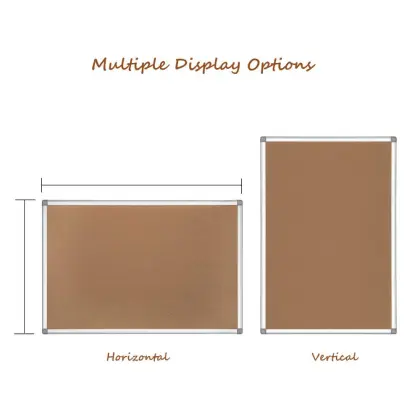 High quality office wall mount cork Bulletin board