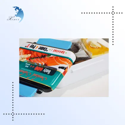 Environmental kid plastic insulated lunch box