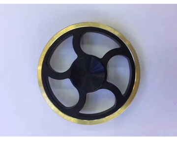 Paypal accept anti press hand fidget spinner toy alloy hand spinner