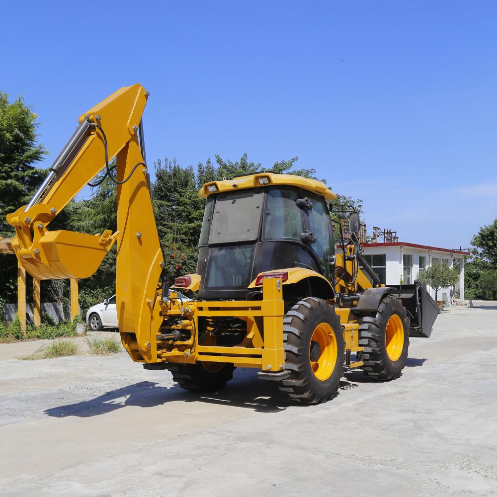 Loader Backhoe مع مرفق للبيع