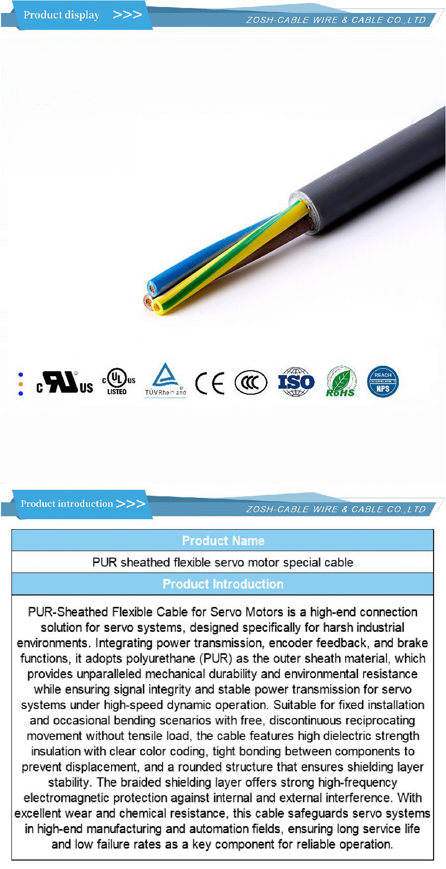 Servo Drive, Code Cable-xiangqing1-ZS046