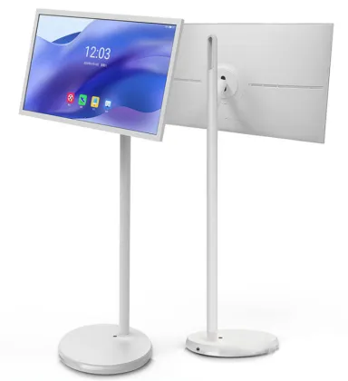 Battery Operated LCD TV Portable Smart TV WiFi Interface Smart TV Wireless LCD Display TV for Commercial Display and Training