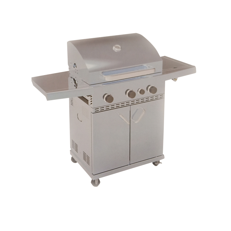 Burner Gas Grill Side View Burner Gas Grill Side View