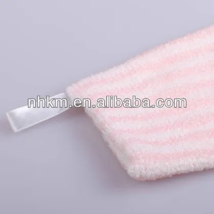 Nylon body massage glove