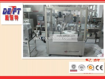 production line small bottle one head dry powder filling machine