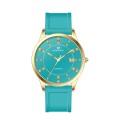 Womens Rubber Strap Simple Silicone Watches