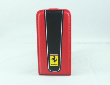 Red Ferrari Galant Iphone4 Leather Cases With All Around Protective
