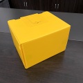 Yellow PP Corrugated Plastic Recycled Storage Bins