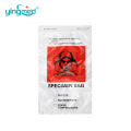 Bệnh lý bên cạnh Gusset Clear Prastic Mẫu vật sinh học Biohazard