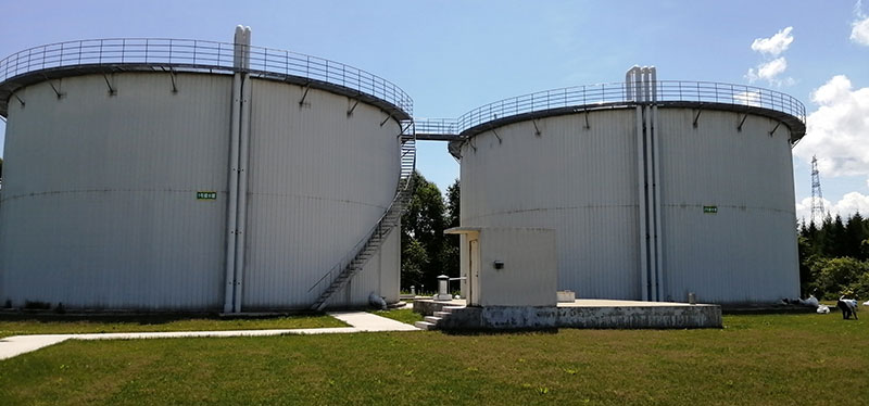 Quellwasserspeichertank für Trinkwasserherstellung