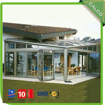 Prefabricated glass winter garden sunroom