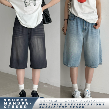 Women Black Vintage Wide Leg Culotte Jeans