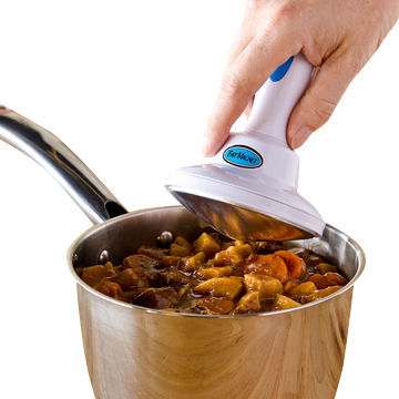 Fat magnet designed to soak up grease like magnet
