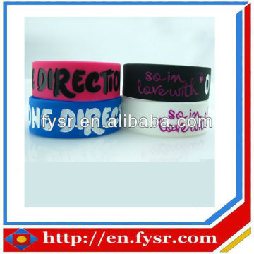 New fashion silicone chain bracelet/wristband