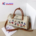 Fashion Design Cartoon Luggage Duffel Bags For Girls