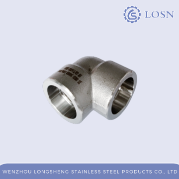 Durable Socket Weld 90 Degree Pipe Fitting