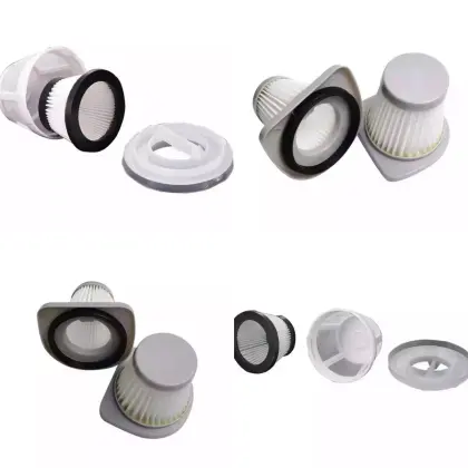 Deerma DX118C Handheld Vacuum Cleaner Parts: Efficient HEPA Filters and Dust Barrier