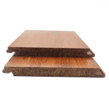 Carbonized Color Woven Bamboo Flooring Strands - 14mm