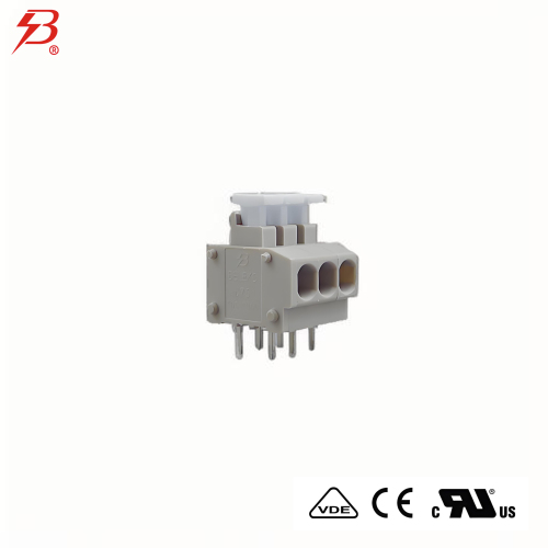 Certified Safe PCB Spring Push-Wire Connector