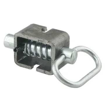 Stainless Steel Adjustable Zinc Plated Trailer Truck Door Weld-On Spring Latch Assembly: Auto Part and Truck Body Parts Solution