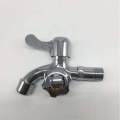 Multifunctional double faucet out side opening