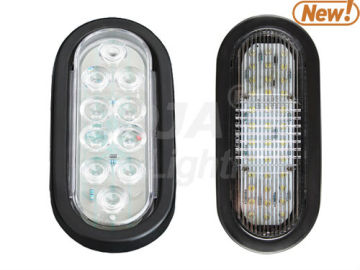 Back-up Light,6 inch Oval LED 6 inch led truck light
