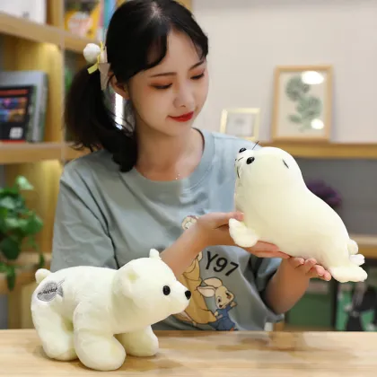 Soft Stuffed Sea Animals & Teddy Bears Plush Toys for Kids