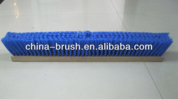 HIGH QUALITY 24' FLOOR BRUSH WITH BLUE PLASTIC BRISTLE