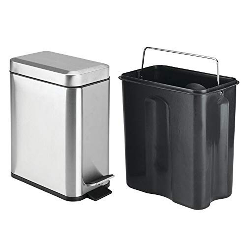 steel pedal bin