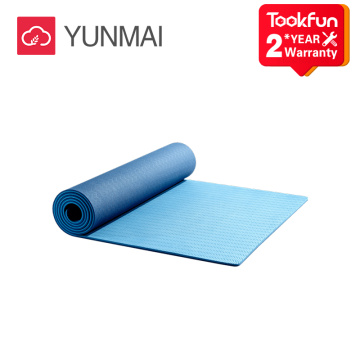 New Yunmai TPE yoga mat 6mm floor exercise workout mat environmental gymnastics fitness rubber mats for beginner high quality