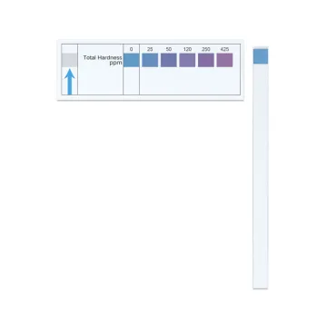 Water hardness test strips 0-425ppm