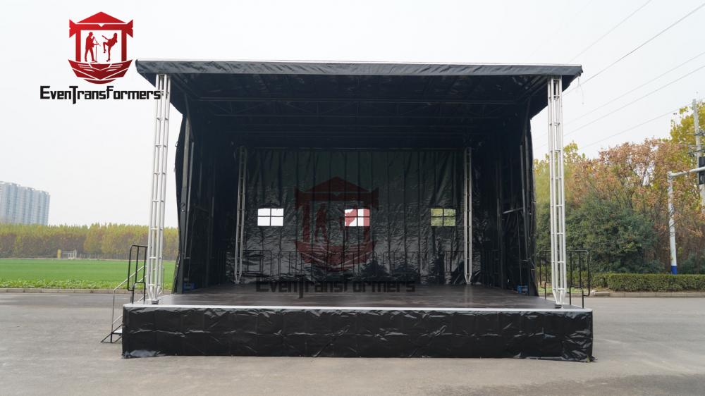 8x2.5x3.6m Mobile Hydraulic Stage