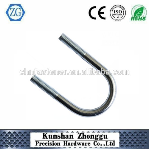 Blue White Zinc U Bolt Carbon Steel