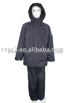 Navy Blue Color Wind-proof Military Suit