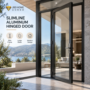 Australian Standard Certified Slimline Aluminum Hinged Patio Door | JEDHOME