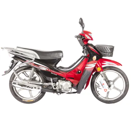 HS110 Red 110cc Cub Motorcycle