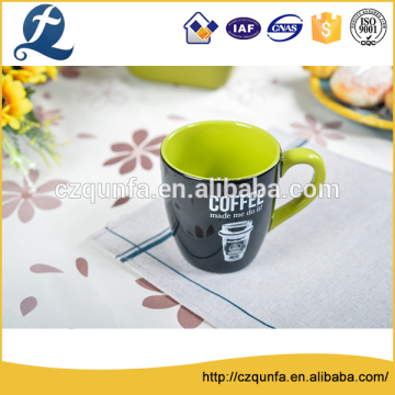 High quality stoneware manufacture different pattern decoration tea cup