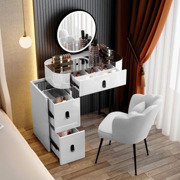 2025 YD Stylish Modern Beautiful Girls Wireless Charging Dressing Table