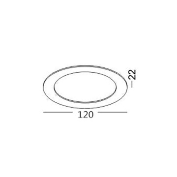 LEDER White Bright 6W LED Downlight