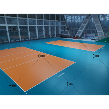 Professional Indoor Volleyball Sport Mat IVS Standard High end Sport flooring