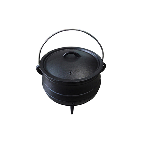 Güney Afrika için 3 &quot;Cast Iron Potjie Pot