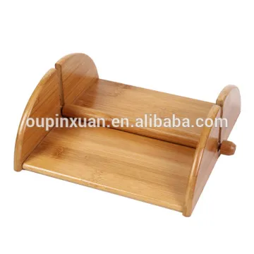 Novelty new design hot sale 100% solid bamboo paper holders and tissue holder
