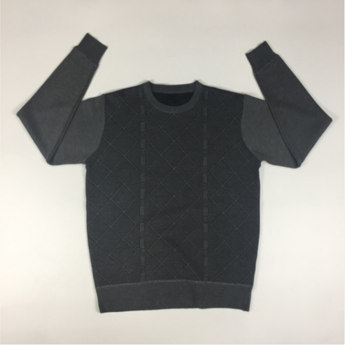 Men's Long Sleeve Round Neck Sweater