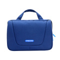 Blå casual canvas axelväska handväska