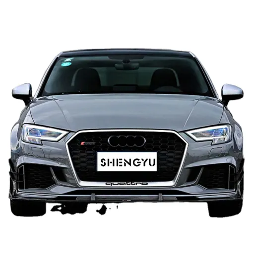 Upgrade Audi A3 2017-2019 to RS3 Style Bumpers - Front & Rear Kit