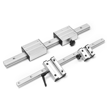 Wholesale Aluminum Heavy-duty External Dual-axis LGD6 Wear-resistant Slide Rail with LGB Roller and Locking Slider